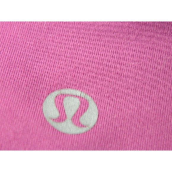 Lululemon Athletica Tank Top Women's Purple Size 8 Cross Back Built-In Bra - Picture 7 of 7